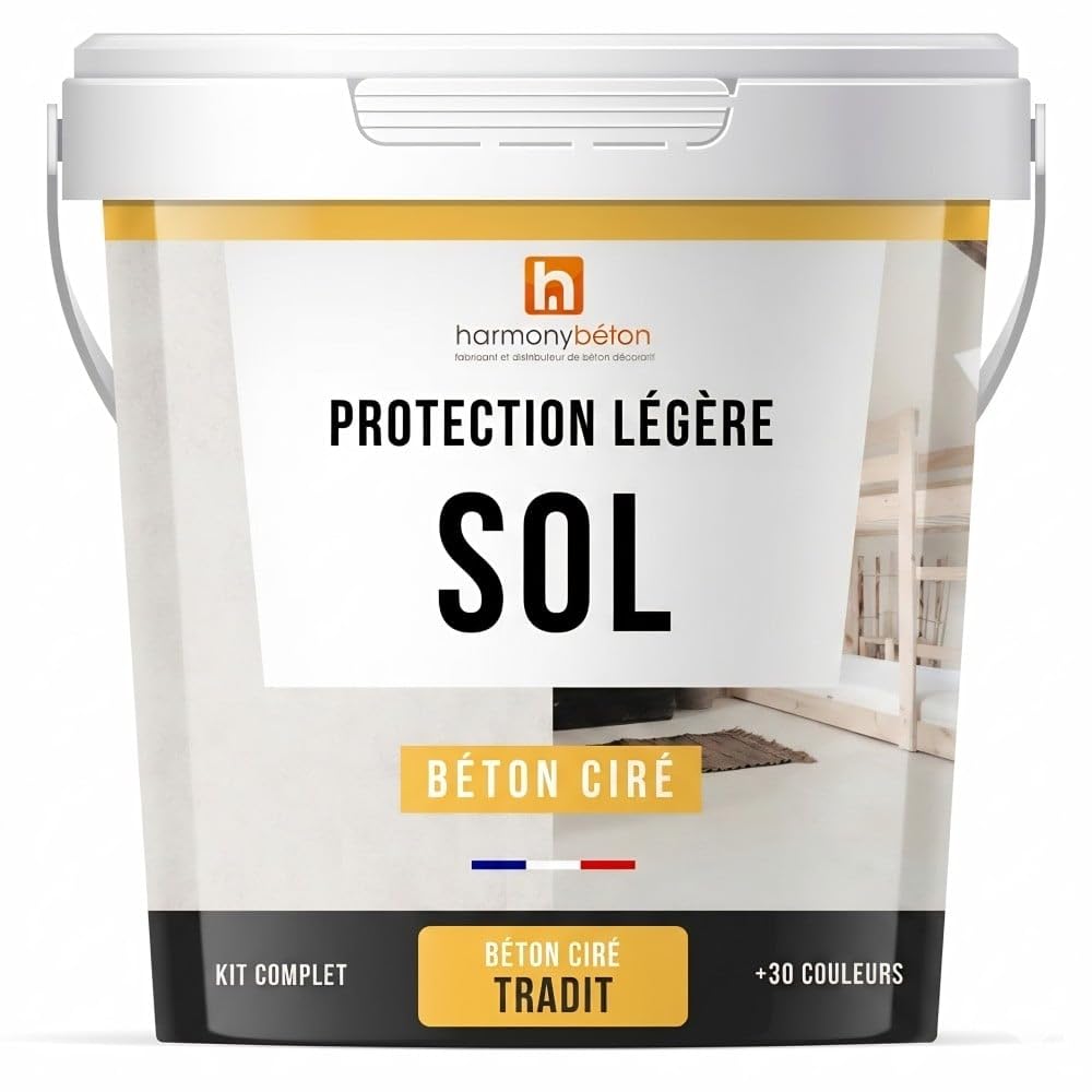 - Béton TRADIT 5 m² Satinée BC02 - Granulométrie 0 à 0,3 mm - Harmony Béton