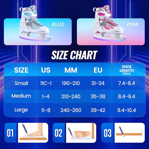 Lovydro Adjustable Ice Hockey Skates