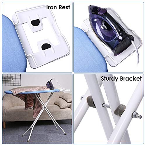 king do way 30'' L x 13''W x 33''H Opensize 4Leg Tabletop Ironing