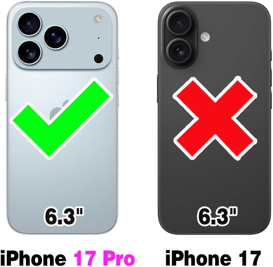 Asuwish Phone Case for iPhone 17 Pro 6.3 inch Screen Protector Bling Liquid Glitter Clear Hybrid Shockproof TPU Military Grade Protective Heavy Duty Cell Cover i Phone17 i17 17Pro Silver - Image 2