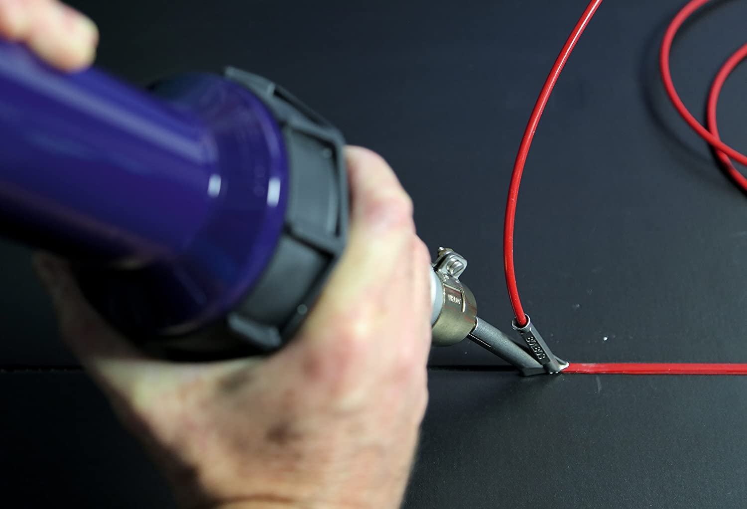 1600W Professional Hot Air Equipment Hot Blast Torch Overlap Air Welding Gun Welder Pistol Tool Hot Air Gun — view 4