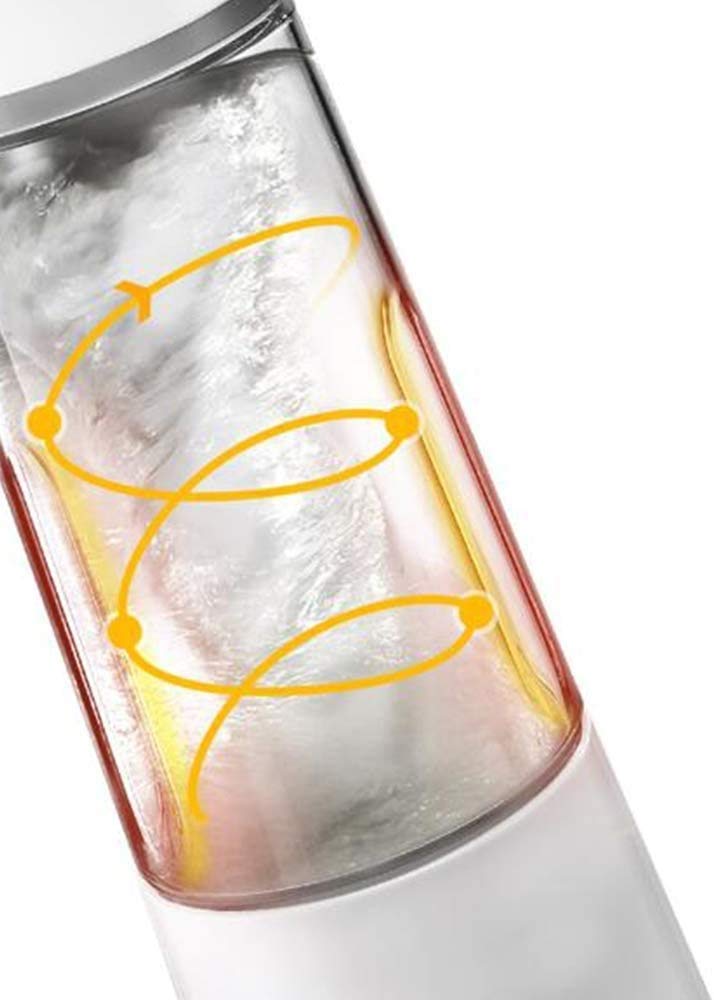 Estrattore di Succo, Macchina per spremitura a Freddo compatta, Ricarica USB/Motore Silenzioso/caraffa per succhi di Frutta e Verdura ad Alto Contenuto nutritivo