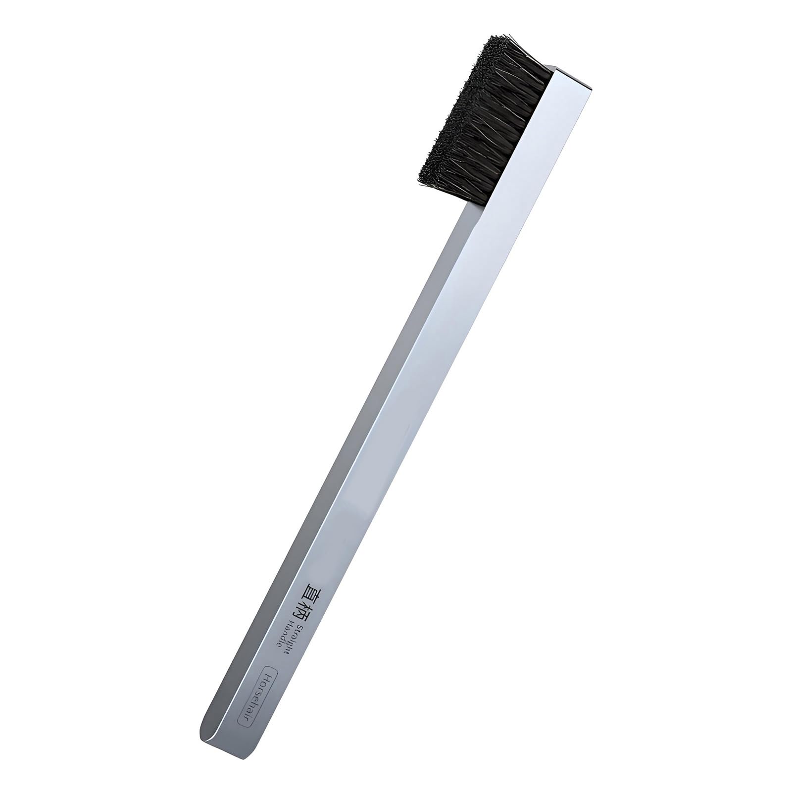 Precisely Steel/Nylon Bristle Brush Ergonomic Handle for Computer Motherboards and Electronic Device Maintenance Steel Wire Brush