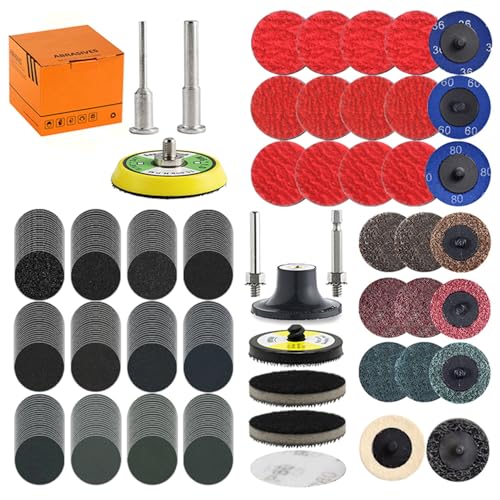 Éliminer la rouille et polir le métal avec les disques abrasifs de 5,1 cm pour meuleuses