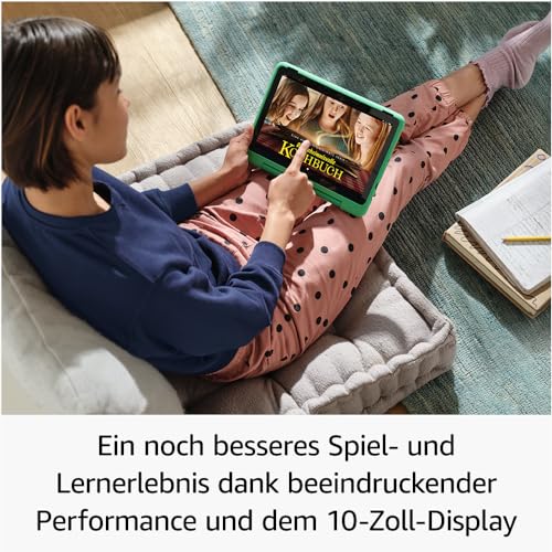Fire HD 10 Kids Pro-Tablet – für Kinder ab dem Grundschulalter | Mit 10-Zoll-Display, langer Akkulaufzeit, Kindersicherung und dünner Hülle | Version 2023, 32 GB, Sternennebel-Design – Bild 4