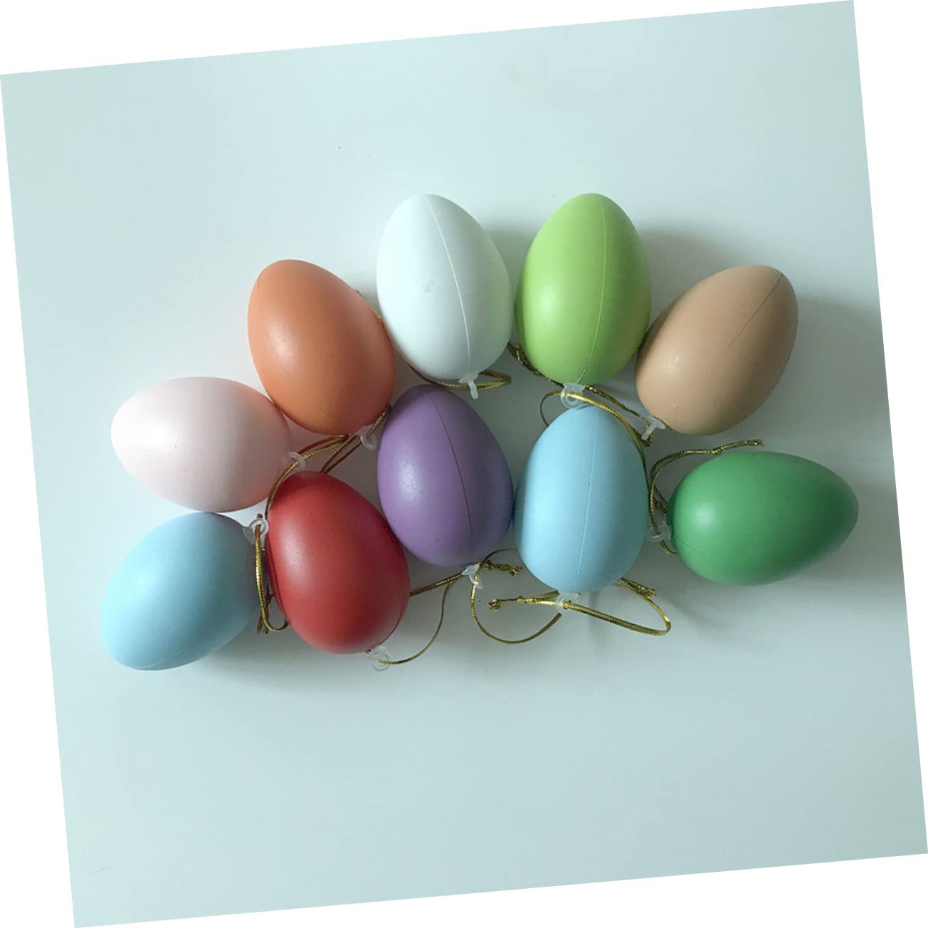 Alipis 72 Pz decorare le uova di pasqua - Decorazione pasquale - Decorazione casa giocattoli per bambini ripieno di cesto pasquale Decorazioni pasquali ciondolo uova di Pasqua