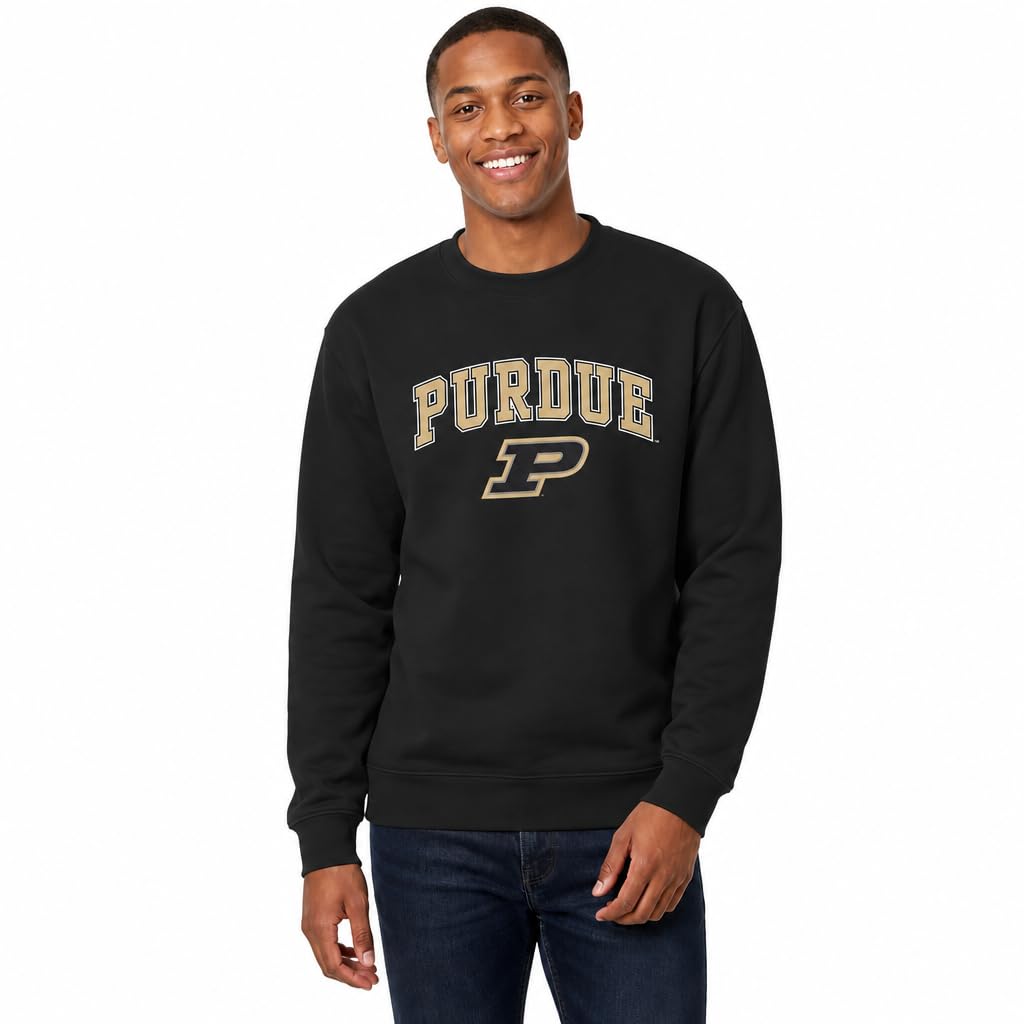 NCAA College Sweatshirt Fleece Crewneck Pullover for Men and Women