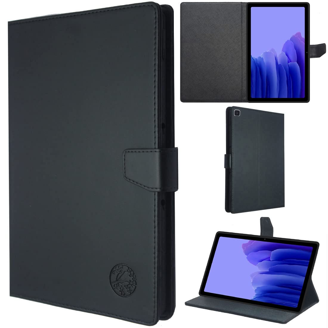 Zaoma PU Leather Flip Flap Case Compatible for Samsung Galaxy Tab A7 10.4 inch [Model: SM-T500, SM-T505, SM-T507] Tablet - Black (B0B6Q3LYLS) Amazon Price History, Amazon Price Tracker