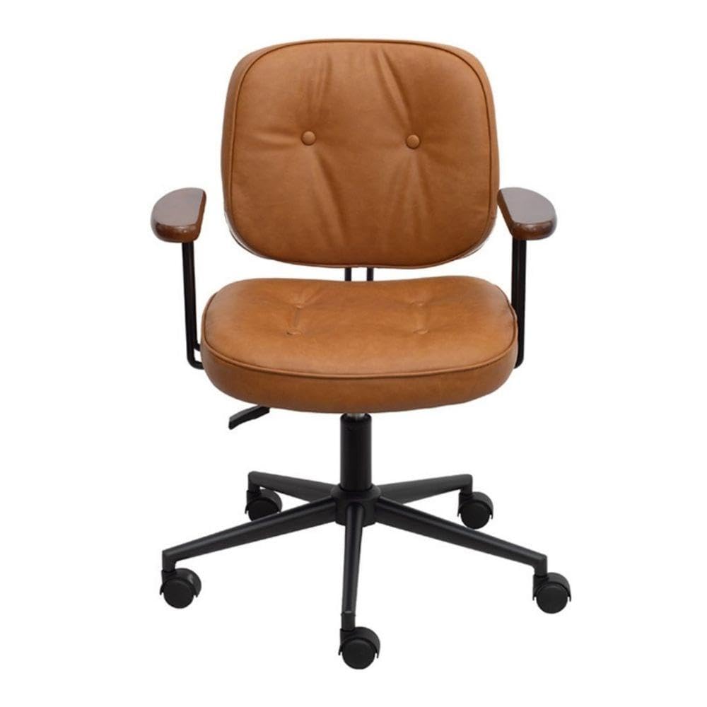 CADEIRA OFFICE 3339 ANCARA EM PU CARAMELO : Amazon.com.br: Casa