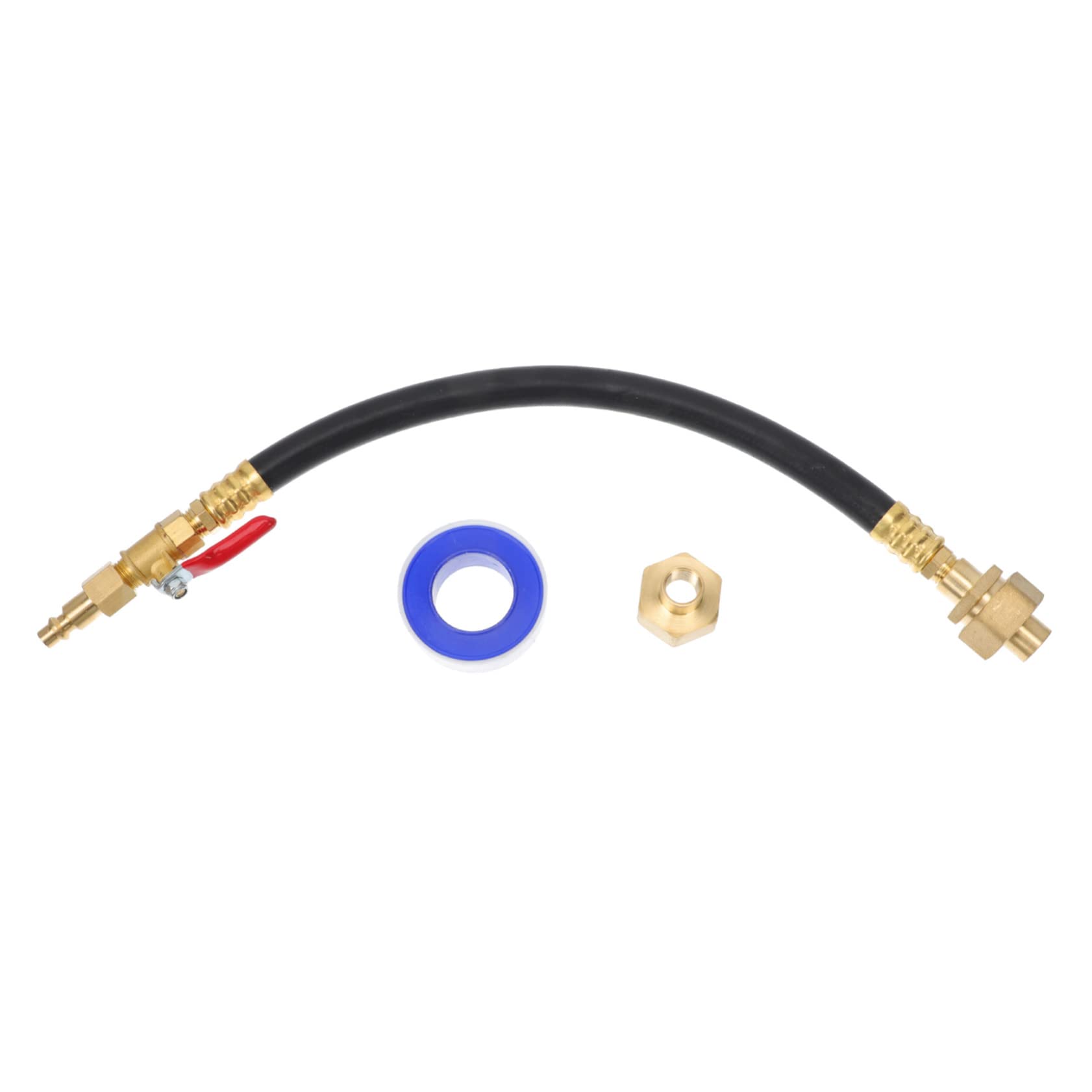 Adattatore Blowout per Sistemi Sprinkler Antigelo, 1 Pezzo | Ottone e Plastica, Raccordo Rapido per Tubo Giardino, Uso su Camper e Rubinetti