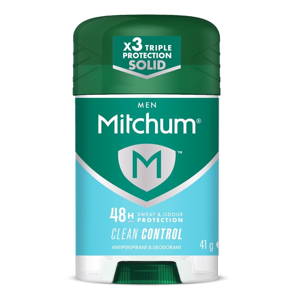 Mitchum Men Clean Control Antiperspirant & Deodorant Stick 41g | 48H Sweat & Odour Protection | Triple Protection Solid Formula | Long-Lasting Freshness & Wetness Control-image-18