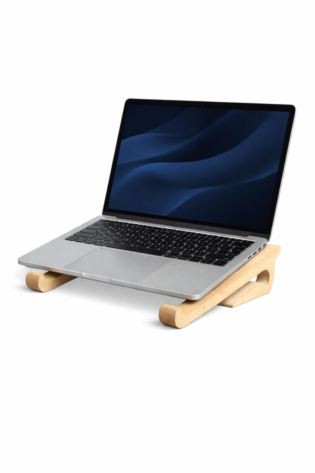 Trendy Wood Handicraft Ergonomic Wooden Laptop Stand – Eco-Friendly Adjustable Desk Holder for Laptops, Tablets, and Notebooks Laptop Stand Desk, Computer Stand, Work from Home Gift for him/her-image-25