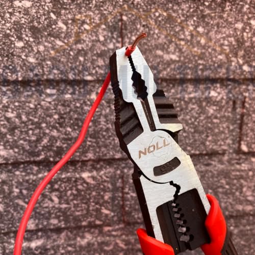 Alicate Universal Multifuncional 9'' Corte Decapador Fio Cabo Eletricista Apertar Soltar Parafuso