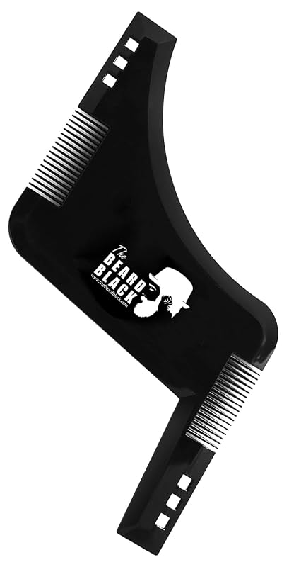 The BEARD BLACK Modelador de Barba e Contorno do Pescoço com Pente Integrado, BB005