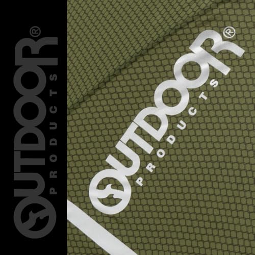 OUTDOOR PRODUCTS シルバーロゴ 長傘 グラスファイバー UVカット率90%以上 10002583 60cm カーキ [4]