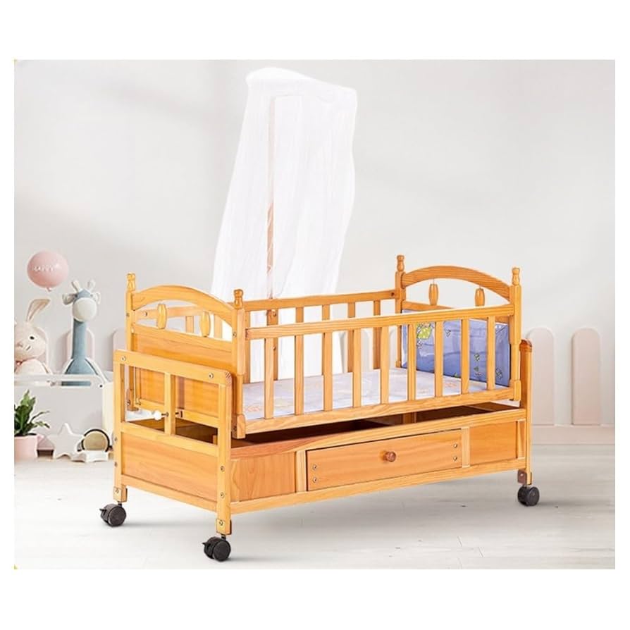 ベビーベッド 木製 新生児 添い寝ベッド 赤ちゃんベッドインベッド 組み立て簡単 Amazon.co.jp: ベビーベッド 木製 新生児 添い寝ベッド 赤ちゃん