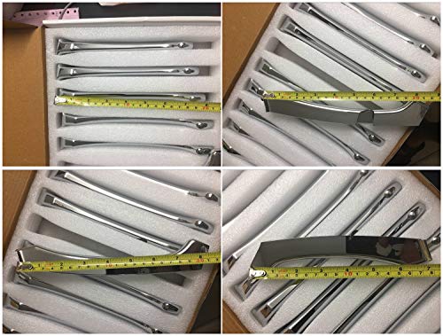 Front Grill Chrome Trim For Maserati Ghibli 2013 2014 2015 2016 2017 Parts Accessories Front Grille Decorative Garnish Trim Cover Car Styling 12Pcs #TOP5