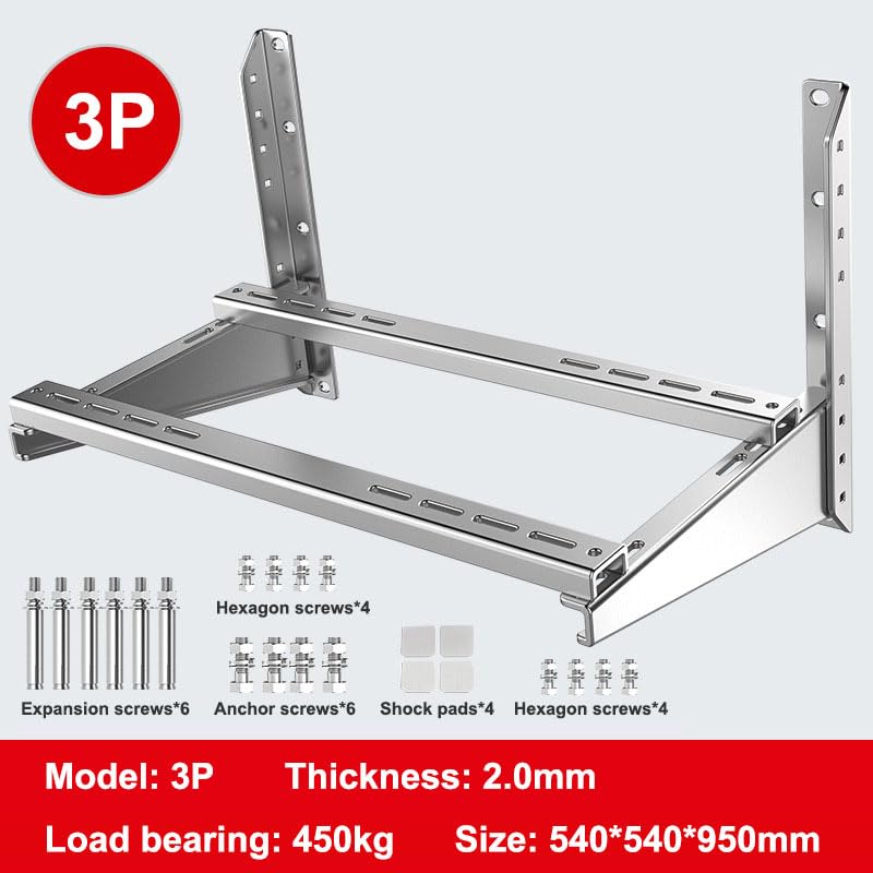 Soporte mini split para fachadas limpias y seguras en casa 2