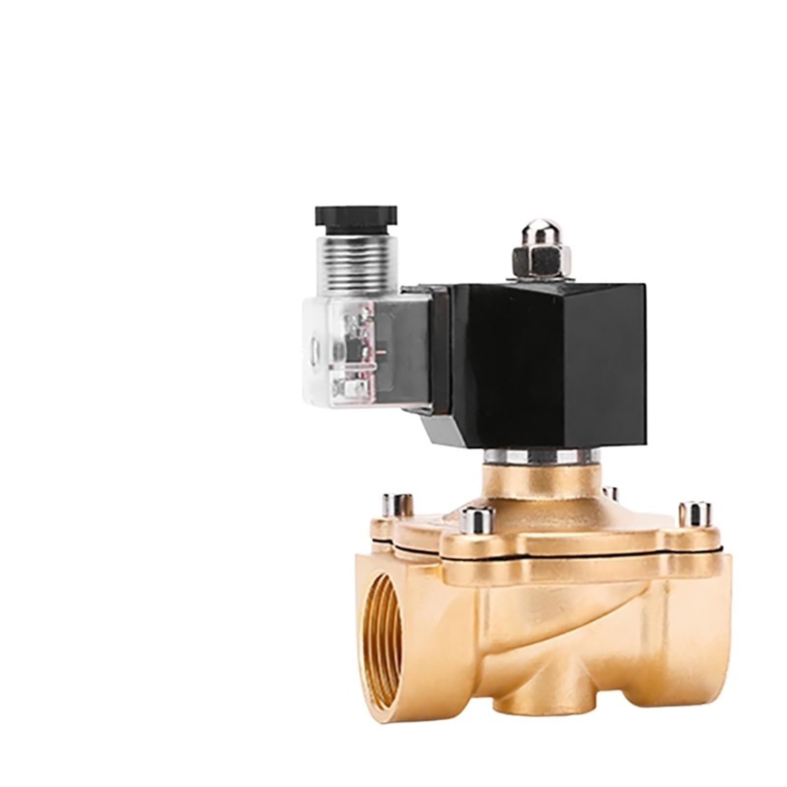 Aqbxbkoxnb Dn40 Normally Closed Motorized Solenoid Valve Brass(,Dc24v_waterproof)