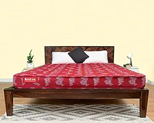 Kurl-On Mattress | Mattress King Bed, Natural Coir Mattress, 5-Inch Bed Mattress, Mattress King Size, Coir Mattress (78x72x5 Inches, Firm Support)-Rutile
