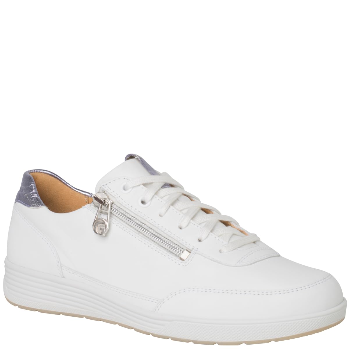 Ganter Women's Klara Sneaker, Milk, 4.5 UK