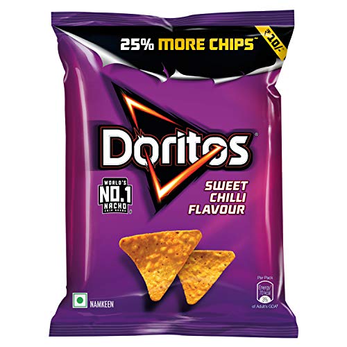 Image of Doritos Sweet Chilli Pouch, 25 Gram