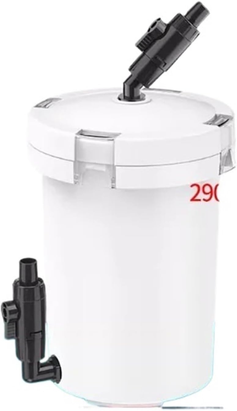 Small Aquarium Filter Equipment HW603 Pre-Filter External Filter Buet Frewater and Saltwater Fi Tank Plastic Filter(Hw-602b with Pump)