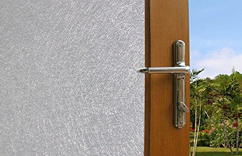 Película decorativa para ventana textura grabada 35.5x24 pulg miniatura 4