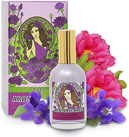 AROMASECRET ● Perfume for Women/Femme, bottle 100 ML (3.4 Fl.oz.) ● NEW Perfume Conception (ROSE)