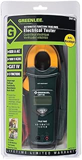 Greenlee Textron Inc CMT-90 - Digital Multimeter - Digital Display, Clamp-On Probe, Probe
