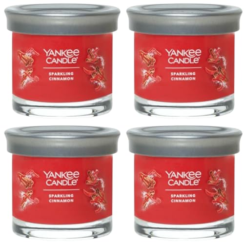 Yankee Candle Small Tumbler Scented Single Wick Jar Candle, Sparkling