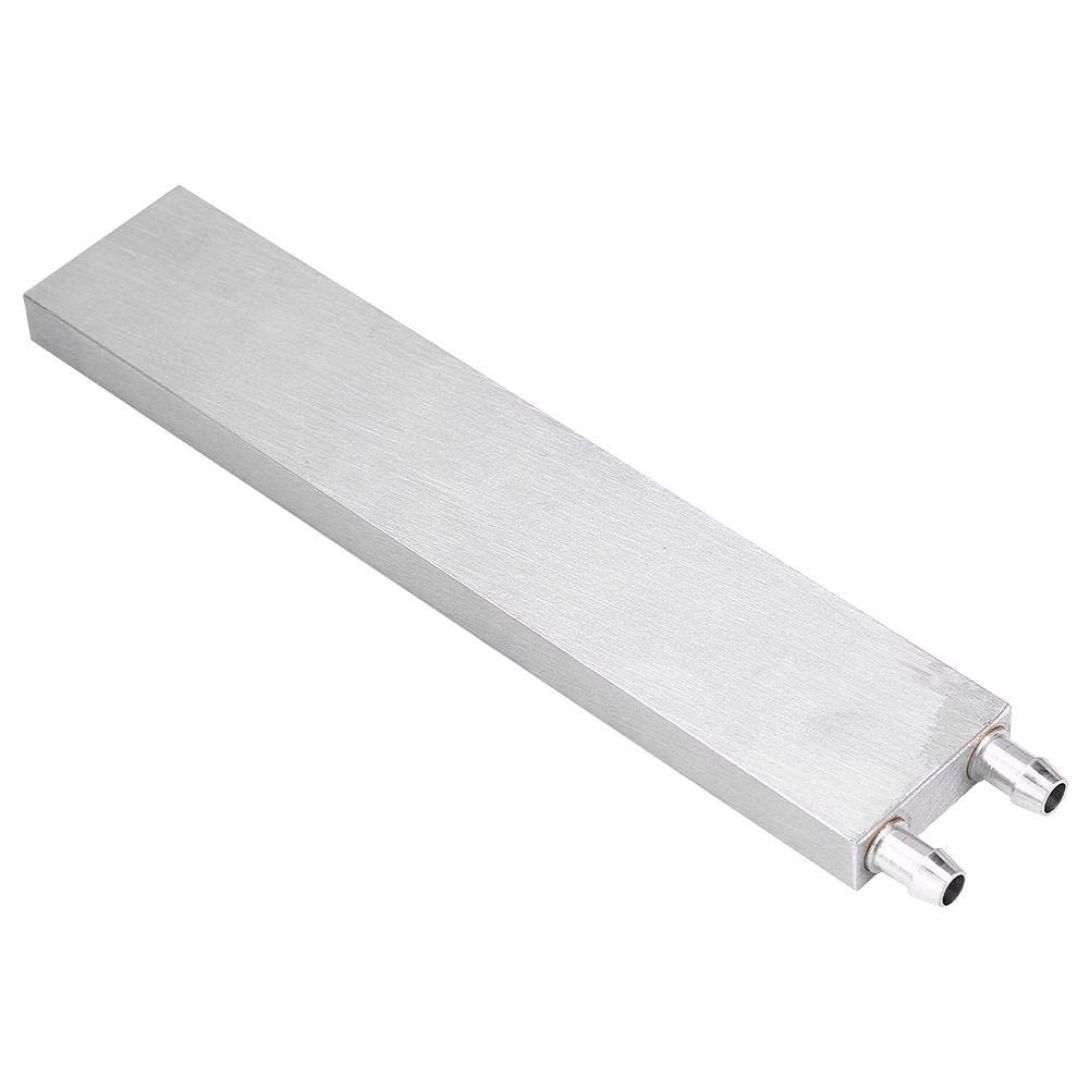 Blocco in alluminio di raffreddamento ad acqua 40x40x27mm per disposivo di raffreddamento del dissipatore di calore dell'acqua liquida della CPU  7