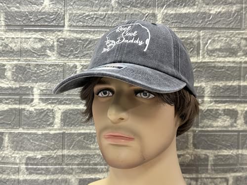 Image of Embroidered Adjustable Baseball Hat for Men Women, Washed Cotton | Premium Embroidery Design, Adjustable Metal Buckle Closure, Simple Lifestyle Wear