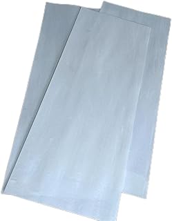 ebpsneer Real 3 Pcs Maple Wood Veneer Sheet, 20” x 8”, Fingerboard Veneer– Easy Apply for Wood Crafts Fingerboard Skateboard DIY (3, White, 20” x 8”)