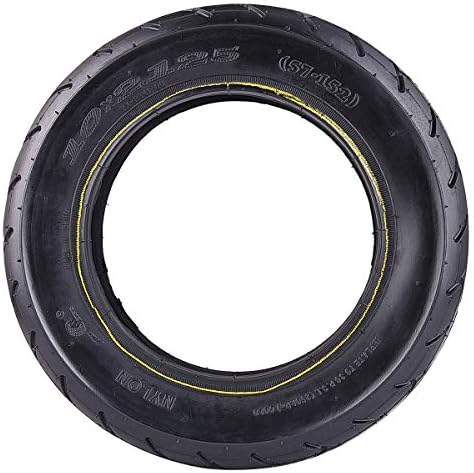 RUTU Heavy Duty 10x2 / 10x2.125 Tire - Compatible with Smart Electric Balance Scooter Bike, Bicycle, Tricycle, Stroller Replacement Wheels - For 10 inch Tires with 6 inch Rims