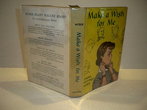 make a wish for me 0690511531 Book Cover