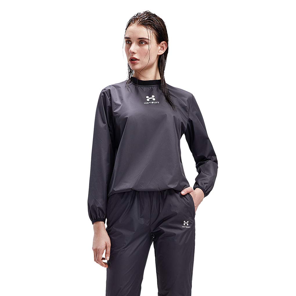 Sauna Suit/Sauna Jacket for Women, Anti Rip Sweat Suits for Slimming - Fabric Upgrade