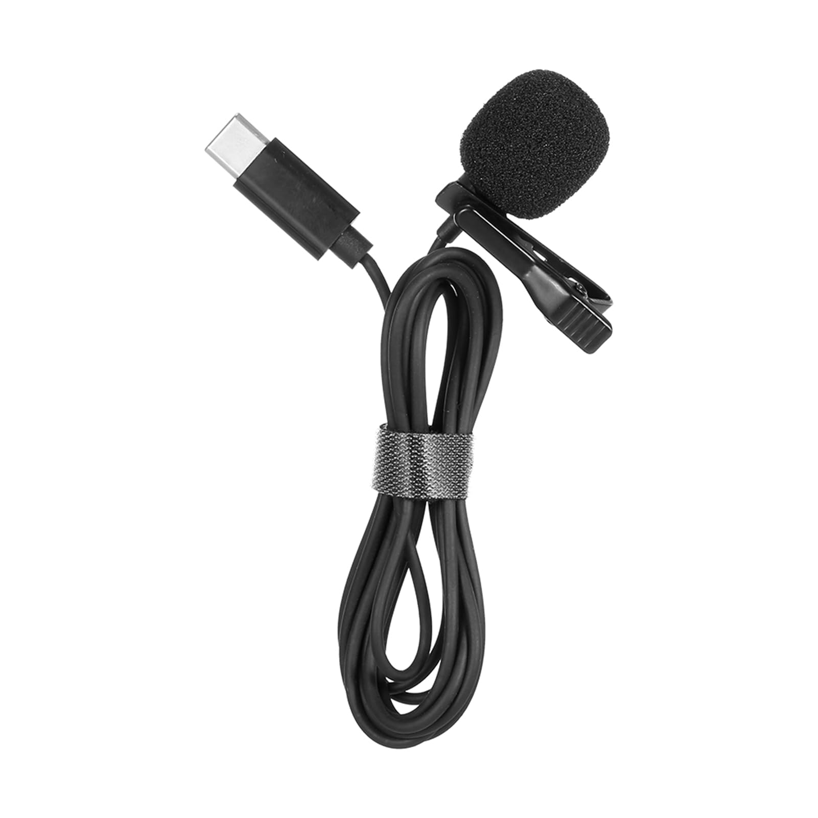 ANGGREK Lavalier Microphone,Crystal Clear Audio Quality,Universal Compatibility,Efficient Noise Reduction: Lapel Clamp/Holder on Mic for Smartphone Tablet Laptop Podcast Vlog Mobile
