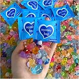 Mini Glow in The Dark Animal Resin Models, Mystery Resin Animals Blind Bag, Small Luminous Figures for Decor Micro Garden Home Landscape Aquarium Craft Gifts Party Favors for Ages 14 and up (100pcs)