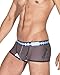 Croota Mens Underwear, Low-Rise Boxer Brief, Satin Waistband, FF01M Mocha Brown