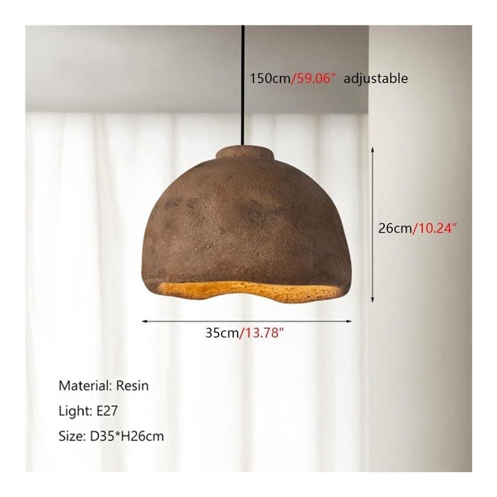 Lámpara de araña, lámpara Colgante, luz Sencilla para casa de Familia, iluminación de Cemento, decoración, Compatible con Restaurante, Dormitorio, Bar, Estudio, Techo Colgante
