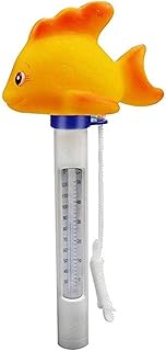 Pool Thermometer | Cute Goldfish Floating Pool Thermometer,Water Temperature Thermometer for Outdoor & Indoor Swimming Pools, Spas, Hot Tubs, Fish Ponds Qualipo