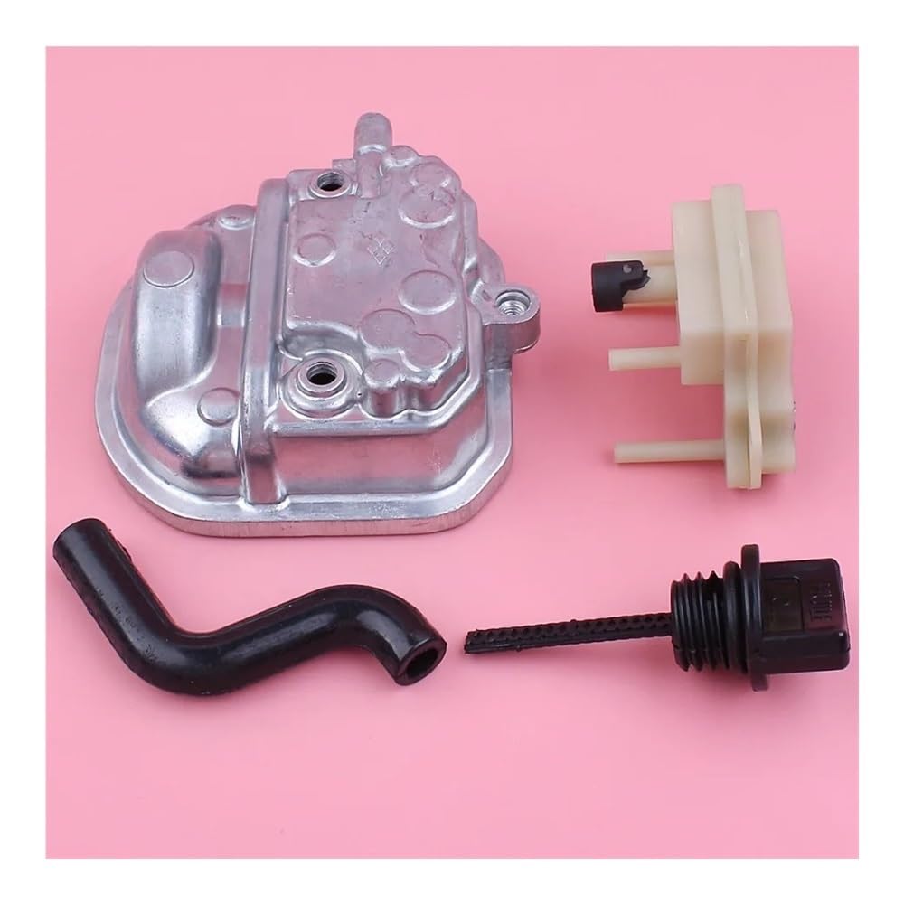 Cubierta de Culata, Tubo de Aceite de ventilación, Manguera, Varilla de Nivel, Filtro, Kit Sperator Apto for GX35, cortacésped, Motor de Repuesto