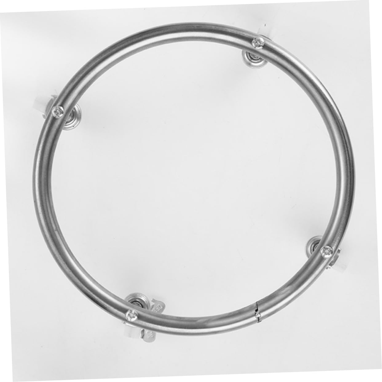 COLLBATH Supporto Mobile Per Bombola Gas in Acciaio Inossidabile Con Ruote Girevoli E Tubo Rinforzato Base Per Bombole Domestiche Facile Da Installare
