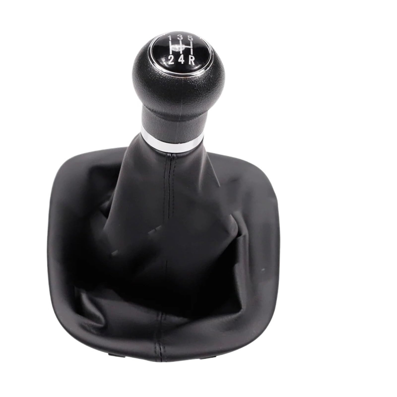 PYBYCEGNZK Car Interior Accessories for VW for Passat B5 B5.5 1997-2005 MT 6 Speed Gear Shift Knob Lever(Black 5 Speed)