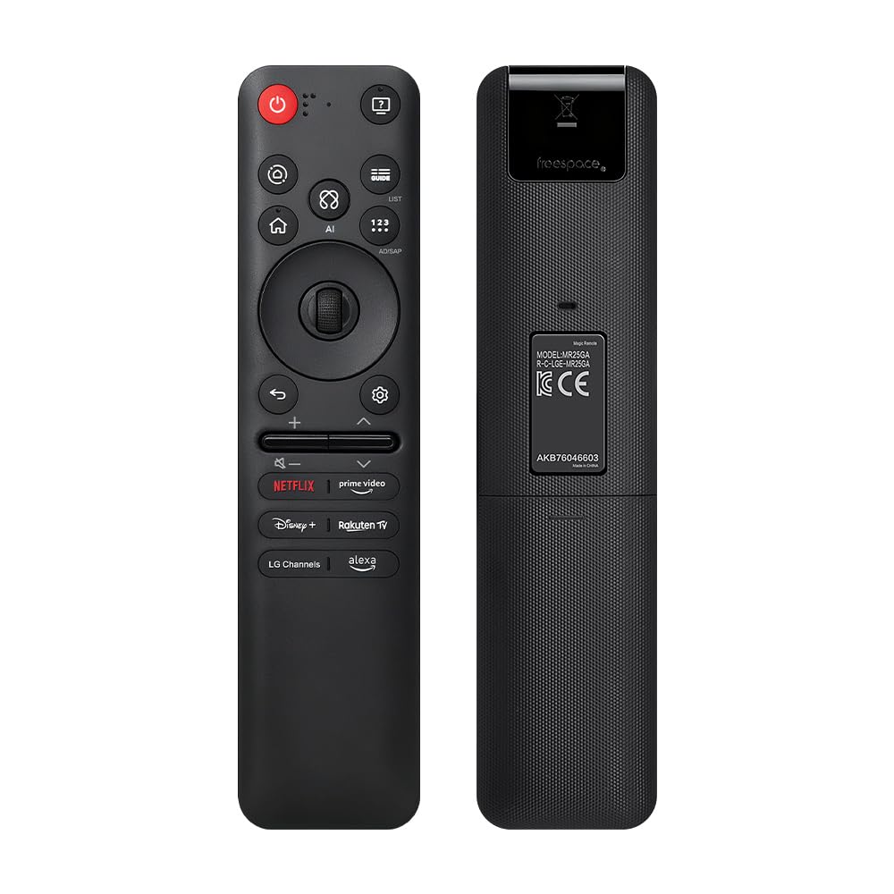 AKB76046603 Mando Mágico por Voz MR25GA para TV de LG Serie 2025 OLED G5/C5/B5, QNED 92A/85A/80A, UA77 - Control por Voz con Puntero, Compatible con MR25GA/24GA/23GA/22GA/21GA/20GA — view 3