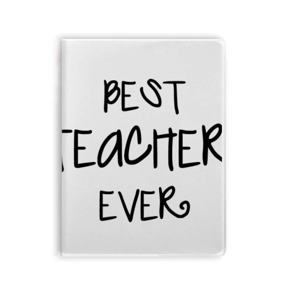 Carnet de notes Best Teacher Ever couverture souple pour planifier les cours - 4
