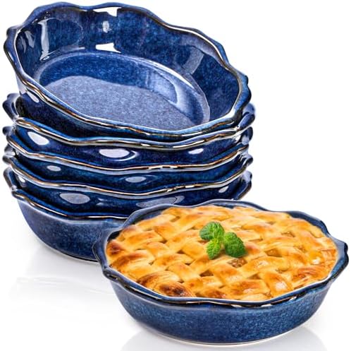 Amazon.com: Webake Mini Pie Pan Set of 4, Nonstick 5 Inch Pie Plate ...