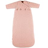 100% POLYESTER Gigoteuse hiver 6-36 mois Sherpa Rose - Noukie\'s