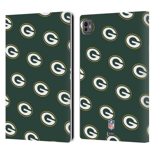Étui portefeuille cuir iPad Pro 11 M4 NFL Green Bay Packers housse support